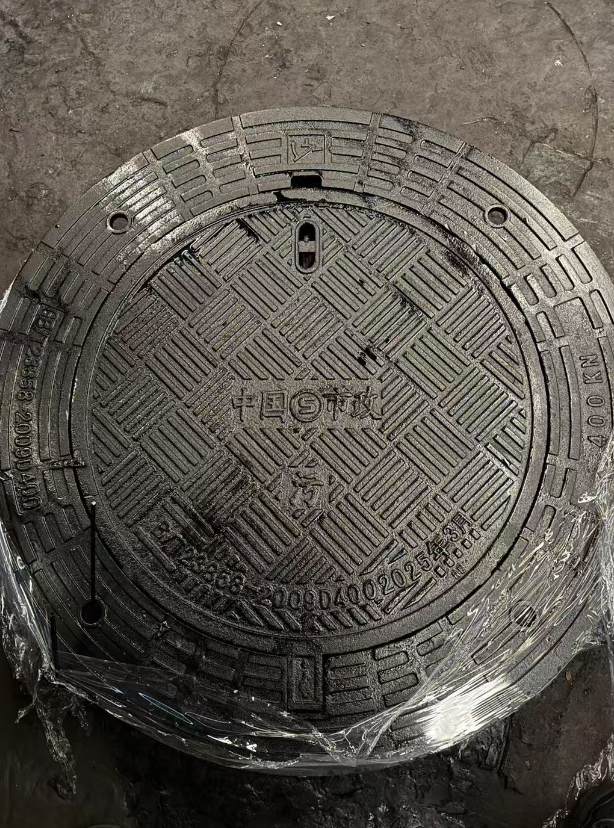 广灵球墨铸铁防沉降井盖展示